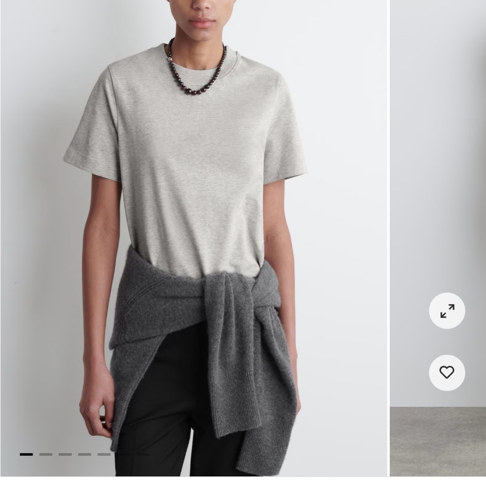 COS CLEAN CUT T-SHIRT M